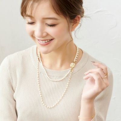 Phoebe フィービー のグロリアス3wayパールネックレス通販 集英社happy Plus Store