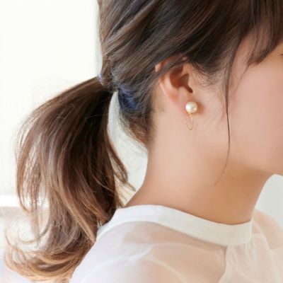 Phoebe フィービィー の2wayリバーシブルフープマグネットピアス クリア通販 集英社happy Plus Store