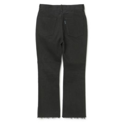 MADISONBLUE(マディソンブルー)のHEM CUT SLIM FLARE DENIM通販