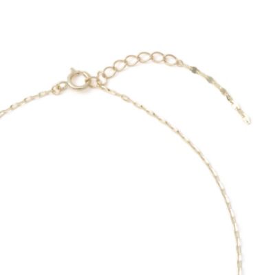 LES BONBON swing anklet yellow gold