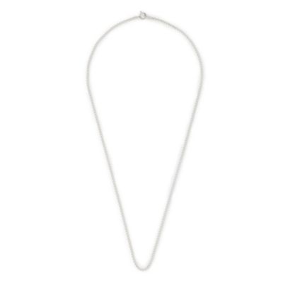 LES BONBON rad necklace white gold