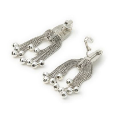 TOGA PULLA Metal motif earrings