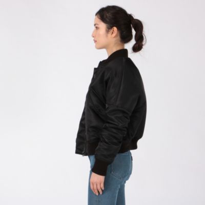 【未使用】マディソンブルー コンパクトMA-1 TWILL JACKET