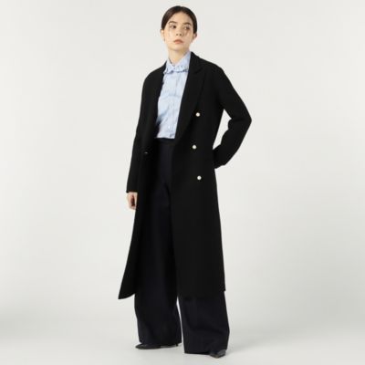 MADISONBLUE PEARL CHESTER COAT MELTON