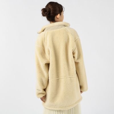 憧れ 徳原文子さんコラボ WOOLRICH パイルフリースジャケット