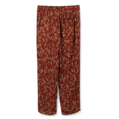 TOGA VIRILIS Inner print pants グリーン