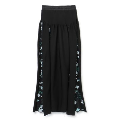 MALAMUTE ajisai flower gynoid flare skirt