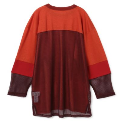 TOGA VIRILIS(トーガ ビリリース)のMesh jersey pullover通販 