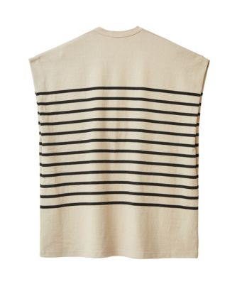 CLANE(クラネ)のWIDE HENLEY NECK N／S BORDER TOPS通販 | LEEマルシェ