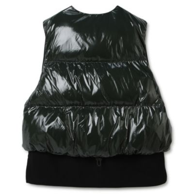 TOGA VIRILIS(トーガ ビリリース)のCoating taffeta vest通販