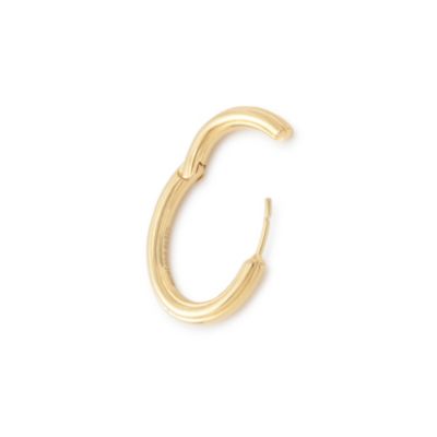 Hirotaka(ヒロタカ)のSand Dune Oval Hoop Earring M通販