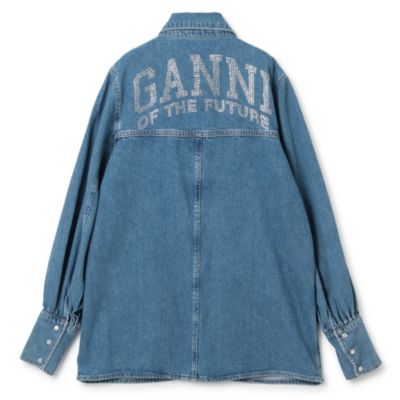 GANNI(ガニー)のFuture Denim Shirt通販 | 集英社HAPPY PLUS STORE