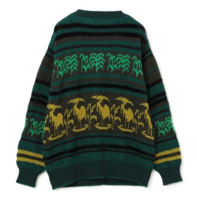 TOGA VIRILIS Jaquard knit pullover ニット