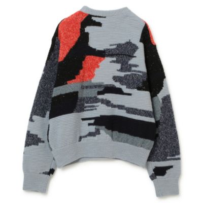トーガTOGAドルマンスリーブリボンシルバー刺繍チュールレースウール 