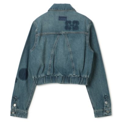 GANNI(ガニー)のPatch Denim Bomber Jacket通販 | mirabella（ミラベラ