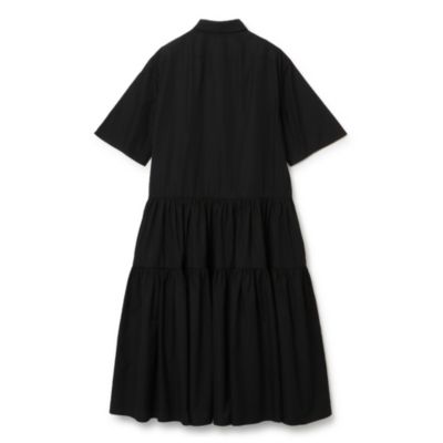 CECILIE BAHNSEN PRIMROSE DRESS COTTON BLACK