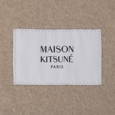 MAISON KITSUNE(メゾン・キツネ)のBABY ALPACA PLAIN SCARF通販 | LEE