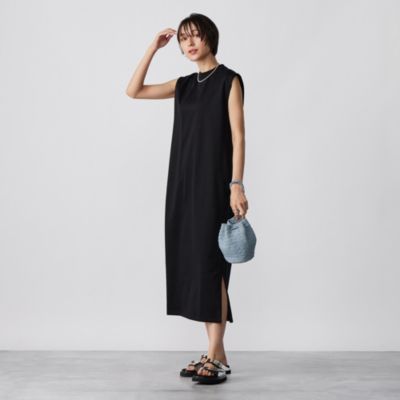 MACKINTOSH LONDON ノースリーブワンピース 38 黒 MACKINTOSH(マッキントッシュ)のノースリーブワンピース通販