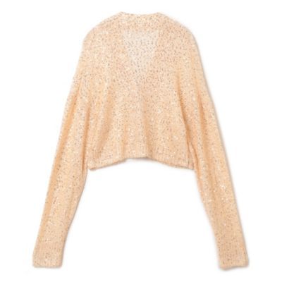 CINOH◆カーディガン(薄手)/38/--/BLK/24skn006 CINOH(チノ) 2024AW タイトニットカーディガン 24WKN006
