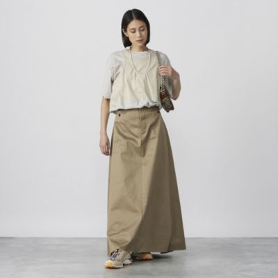 JANE SMITH(ジェーンスミス)のWESTPOINT COTTON FLARE LONG SKIRT通販 eclat  premium（エクラプレミアム）