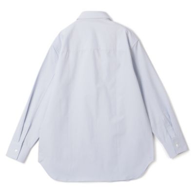 STUDIO NICHOLSON OVERSHIRT EMBROIDERY SANTOS