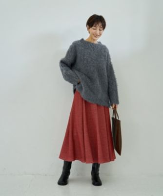STYLE DELI(スタイルデリ)の【Made in JAPAN】ニット調ワッフルロング