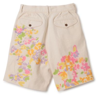 TANAKA THE KHAKI SHORTS BLOOM 花柄 TANAKA THE KHAKI SHORTS BLOOM 花柄(Denim & Flower Shorts