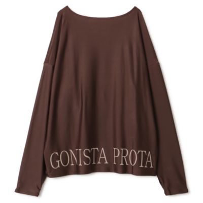 【PROTAGONISTA プロタゴニスタ】　パールTシャツ PROTAGONISTA＞イミテーションパールボタン Tシャツ