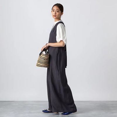 SACRA(サクラ)のRAYON SILK ロンパース通販 | LEEマルシェ