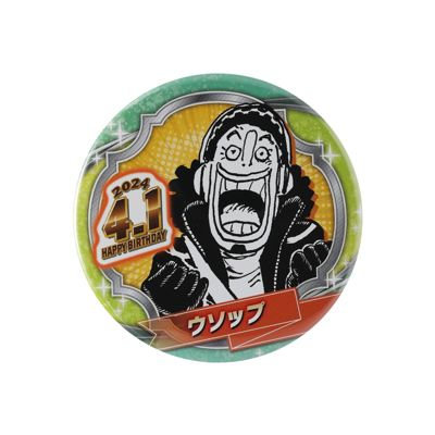 ONE PIECE 『ONE PIECE』バースデイ缶バッジ ウソップ BD2