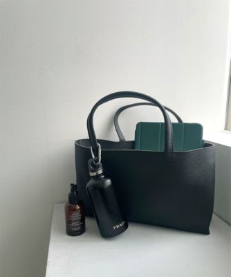 マージュール　フェイクレザー　バッグ marjour(マージュール)のLANDSCAPE FAKE LEATHER TOTE BAG通販