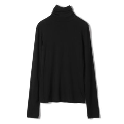 CINOH(チノ)のTENCEL CASHMERE TURTLE NECK T－SHIRT通販