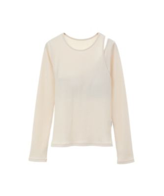 Julier(ジュリエ)の【定番】リブロングスリーブプルオーバー通販