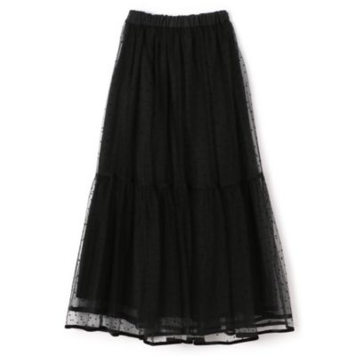 Pale Jute(ペール ジュート)のDot tullu skirt通販 | 集英社HAPPY PLUS