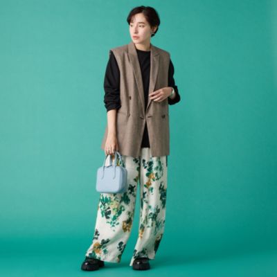 SACRA(サクラ)のフラワープリントパンツ通販 | 集英社HAPPY PLUS