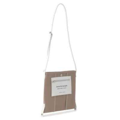 beautiful people ロゴ入りホワイト ベルト 新品未使用 beautiful people ロゴ入りベルト ホワイト 白 - メルカリ