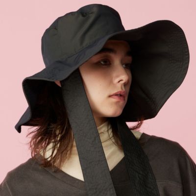 【未使用/値下げ】uhr サンハット　ブラック Uhr(ウーア)のSun Hat 25SS通販 | 集英社HAPPY PLUS STORE