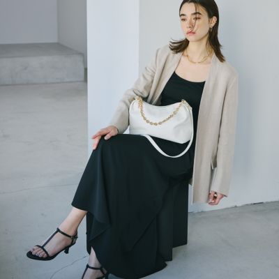 TOPKAPI 牛革ショルダーバッグ SUPPLE サプル シボレザー スワローマチ スクエア ミニ ショルダー