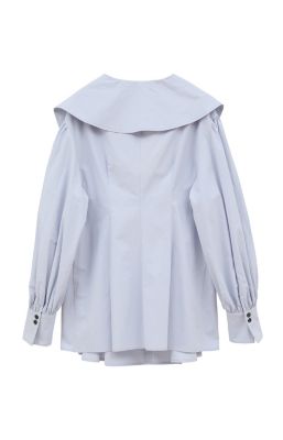 CLANE(クラネ)のBIG COLLAR DRAWSTRING BLOUSE通販 | mirabella
