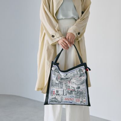 GOODENOUGH ドリップ柄 トートバッグ トリーバーチ TORY BURCH TORY BURCH トリーバーチ トートバッグ