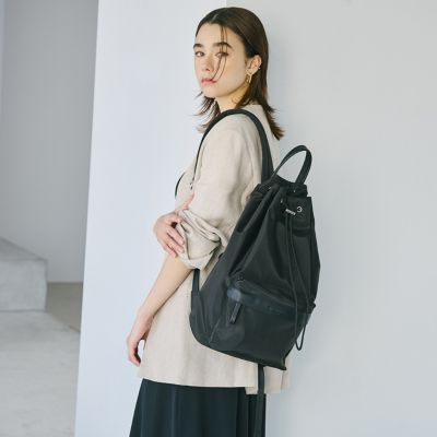 TREASURE リュック・バックパック 540g 14インチPC対応 TOPKAPI(トプカピ)の【TREASURE TOPKAPI】ナイロン ドロスト シンプル