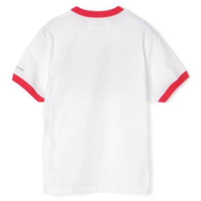 Tシャツ・カットソー DNSR Heart Stamp Ringer T-Shirt 5SH128 MUSINSA公式 | DNSR Sunset Half Ringer T-Shirt White