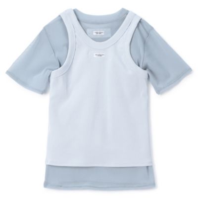 JANE SMITH(ジェーンスミス)のSHORT SLEEVE WITH TANK LAYERED JANE SMITH(ジェーンスミス)のSHORT SLEEVE WITH TANK LAYERED