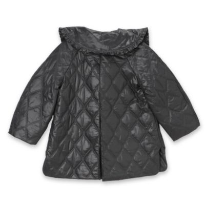 GANNI | Shiny Quilt Midi Jacket | Women | Lane Crawford