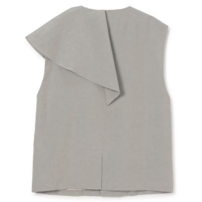 MARGE(マージ)のSingle breasted ruffle gilet通販 | 集英社HAPPY PLUS