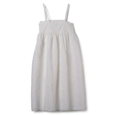 【CECILIE BAHNSEN】AMBRAドレス AMBRA | DRESS FLORA MATELASS… NAVY