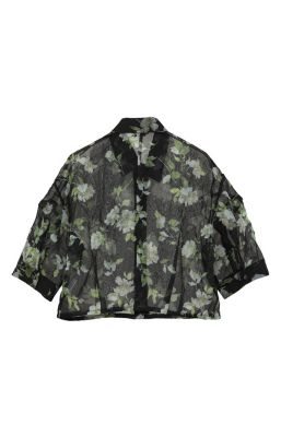 CLANE(クラネ)のSHEER FLOWER SHORT SLEEVE SHIRT通販 | LEEマルシェ