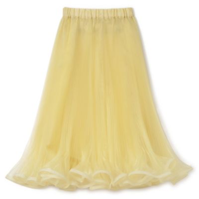 TELMA(テルマ)のFlared Sheer Pleated Skirt通販 | mirabella