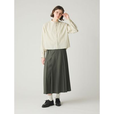 新品未使用【MidiUmi】タック プリーツ スカート MidiUmi｜ストレッチ タック プリーツ スカート “pleats SK” 1