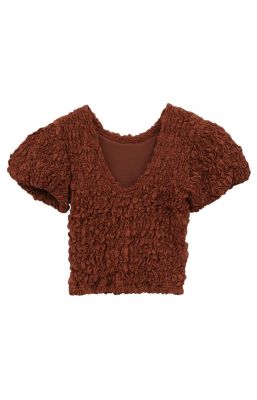 CLANE(クラネ)のW FACE SHIRRING TOPS通販 | 集英社HAPPY PLUS STORE